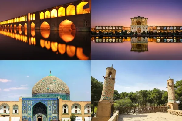 جاذبه های توریستی و گردشگری اصفهان